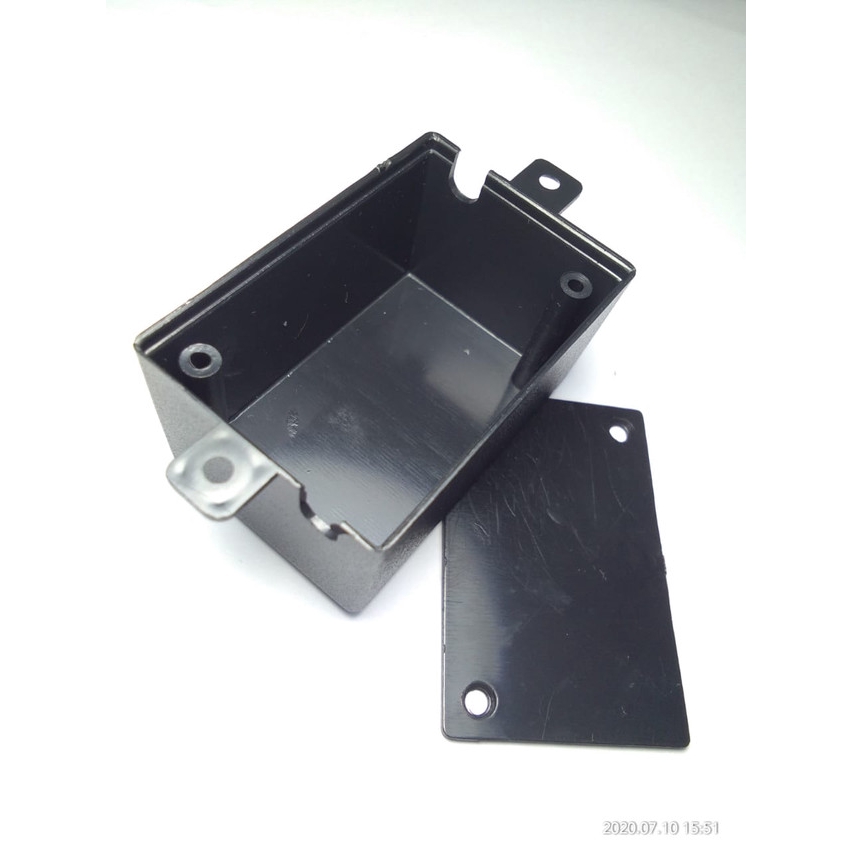 [BOX-9009] ELECTRONIC BOX/BOX HITAM 2 KUPING /CASING DRIVER PLASTIK 4.5X3X2.5CM