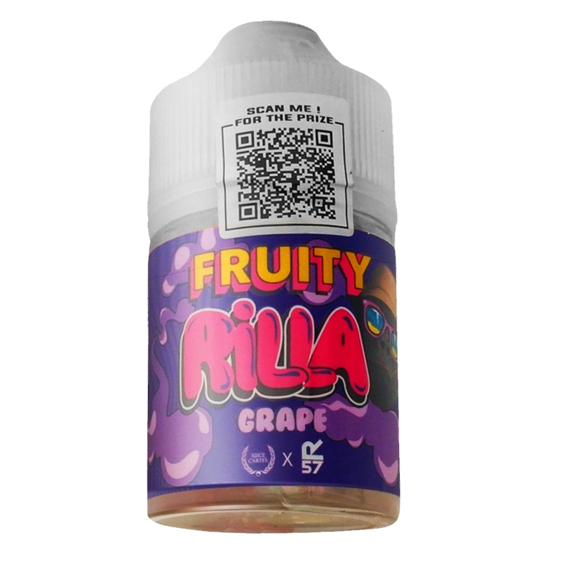 Fruity Rilla Grape E-Liquid 60ML 3MG [ vape / vapor / rokok elektrik ]