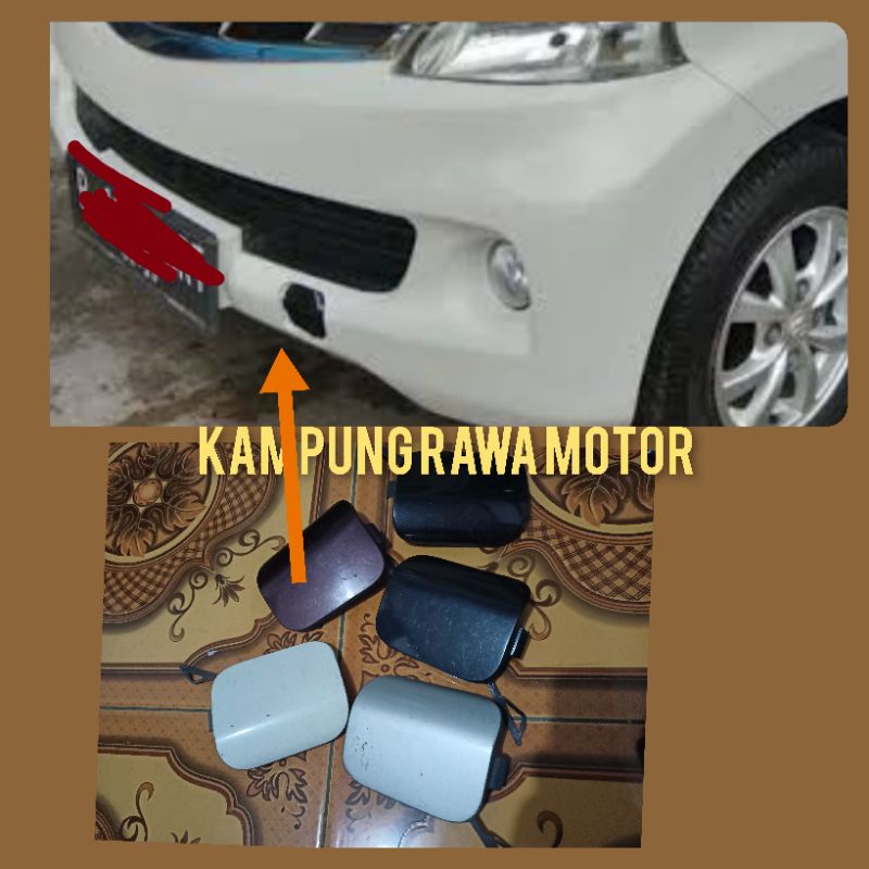 Tutup towing bumper depan avanza 2012.2013.2014 original
