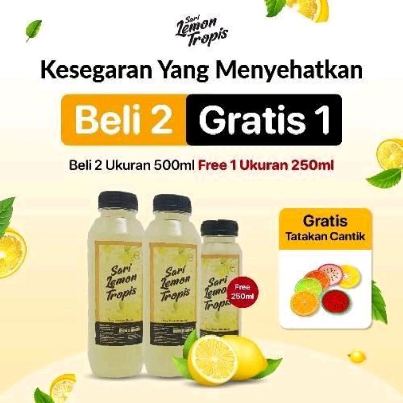 

Paket Hemat Lebaran Lemon Peras Murni 2 Botol