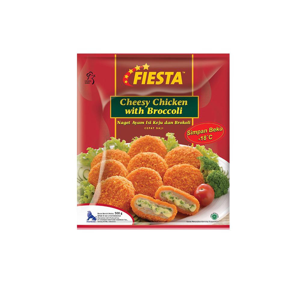 

{BISA COD} Fiesta Paket Cheese Chicken With Broccoli Makanan Instan 500 G (2 Pcs) TERLENGKAP [Kode