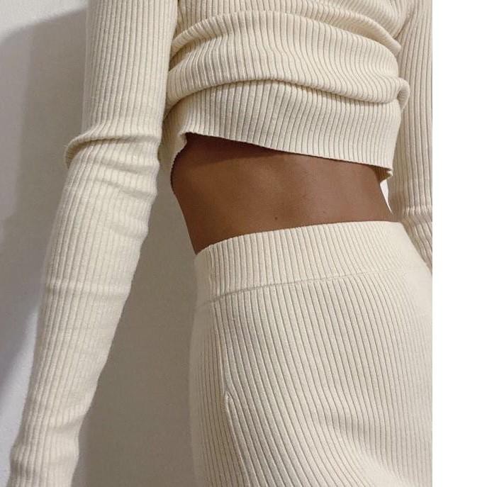 ♪ RIB KNIT RAJUT METERAN CVC RESTOCK BANYAK WARNA ♩