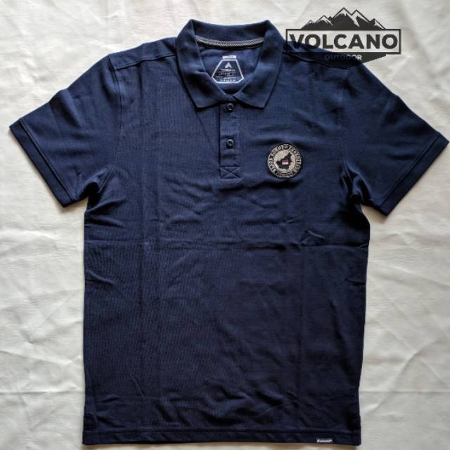 Eiger original - Kaos Polo Eiger Black Borneo