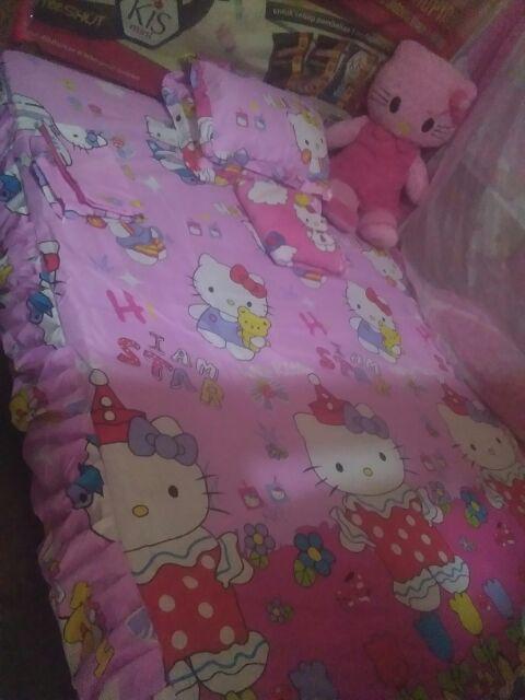 Sprei Rumbai Motif Brown Lv