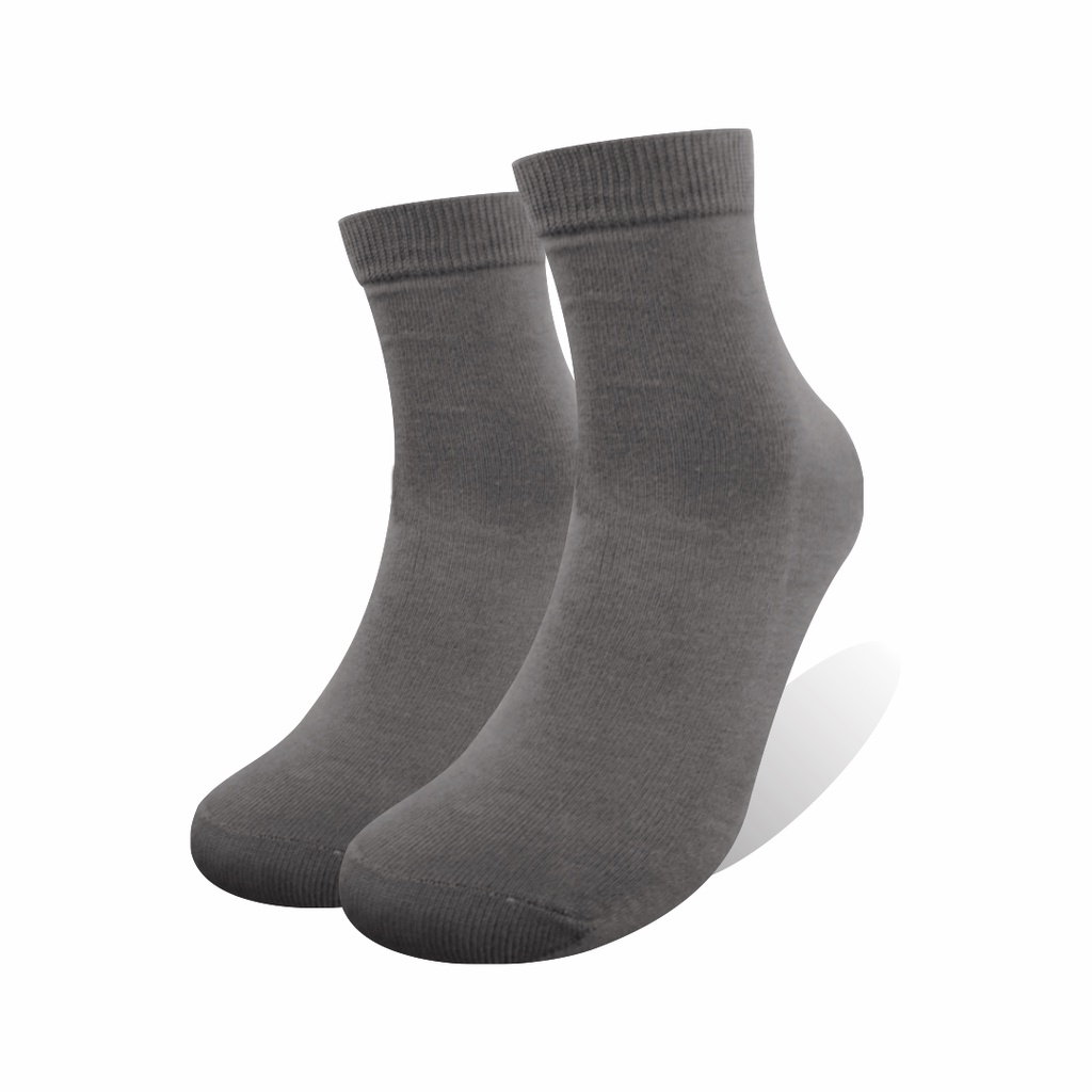 Kaos Kaki Kantor  (Bahan Katun)  / Unisex / Formal / Kantor-FORMAL ABU MUDA