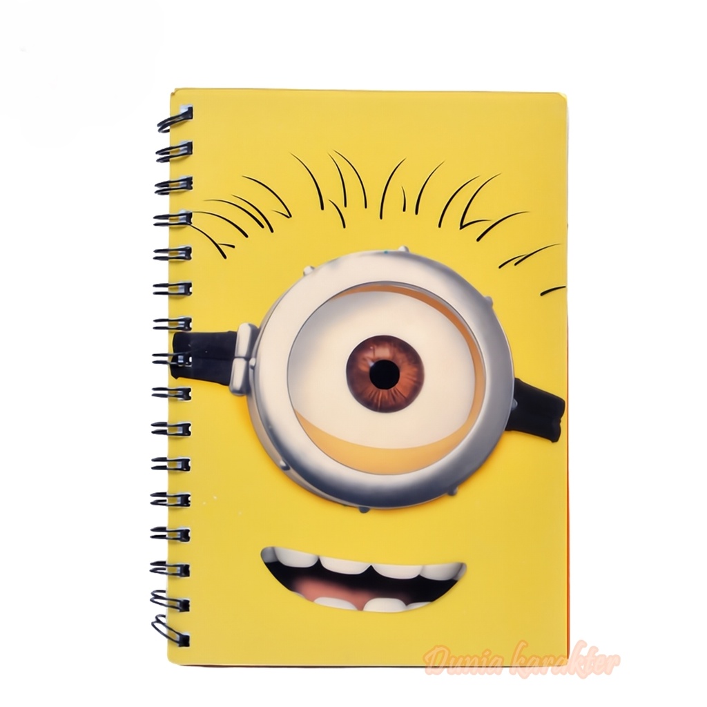 

Universal Minion A5 PP Notebook Buku tulis karakter Minion
