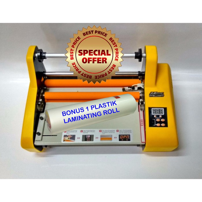 

promo kualitas Mesin laminating roll A3 FM 3510 murah keren terbatas