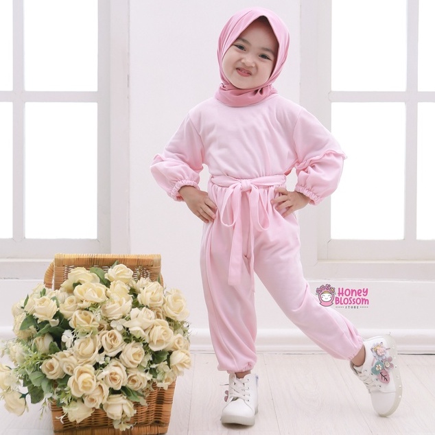 Baju Muslim Anak  Perempuan Alika Series / One Set Anak / Set Baju Muslim Anak 0-5 Tahun