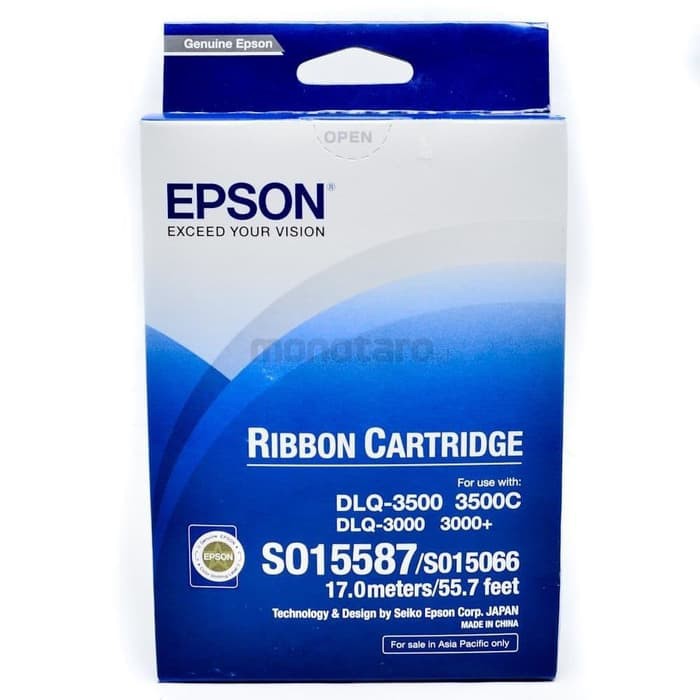 Ribbon Cartridge Epson DLQ-3000 DLQ-3500 DLQ-3500+ Pita Ori S015587 SCTerbaru383