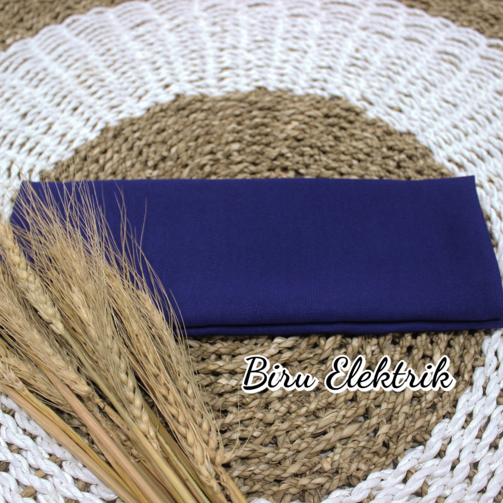 Selendang Sifon Hycon / Senteng 2.4m/ Selendang Bali / Senteng-Biru Eletrik