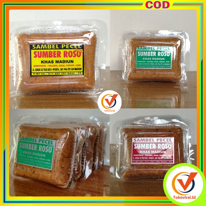 

Sambal Pecel Sumber Roso Khas Madiun / Bumbu Pecel Madiun / Sambel Pecel Madiun / Sambel Pecel / Pecel Madiun /TI-16