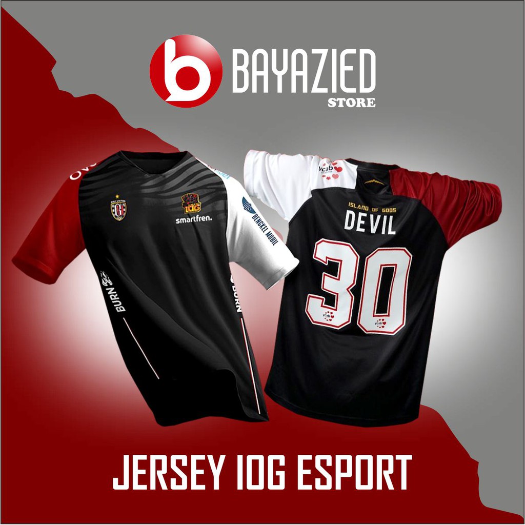 JERSEY IOG ESPORT TERBARU GAME FREE FIRE PUBG DOTA2 FREE NICKNAME