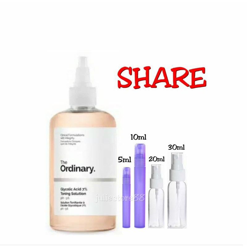 (Share) Glycolic Acid 7% Toning Solution