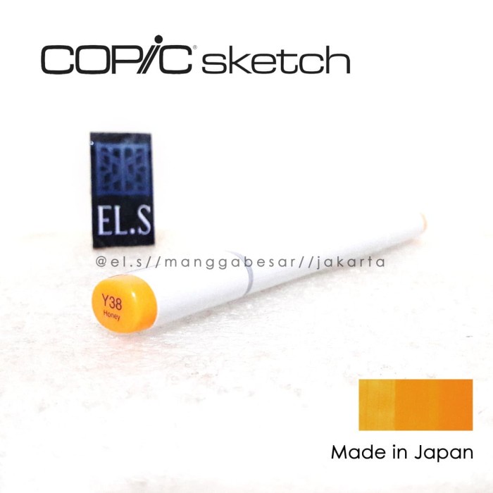 

Buruan Copic Sketch Marker Y38 ( Csm ) Sale!!!