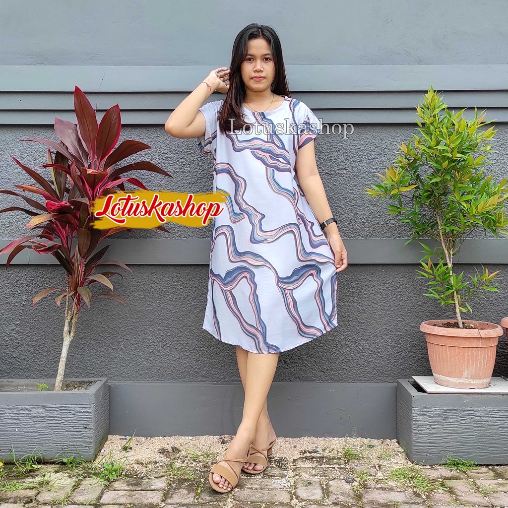 Daster Bali Daisy-Vanesa grey