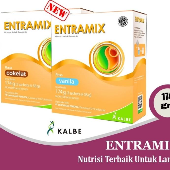 

[COD] ENTRAMIX - COKLAT&VANILA - NUTRISI MAKANAN DIET LANSIA TINGGI PROTEIN [COD]