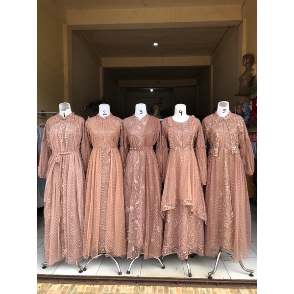 maxi brukat milo brukat tile dot 1009