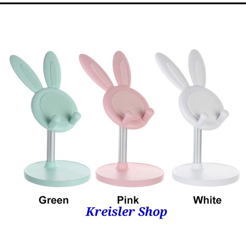 Rabbit Phone Holder/ Phone holder kelinci / Stand HP kelinci / Dudukan HP Stand Handphone