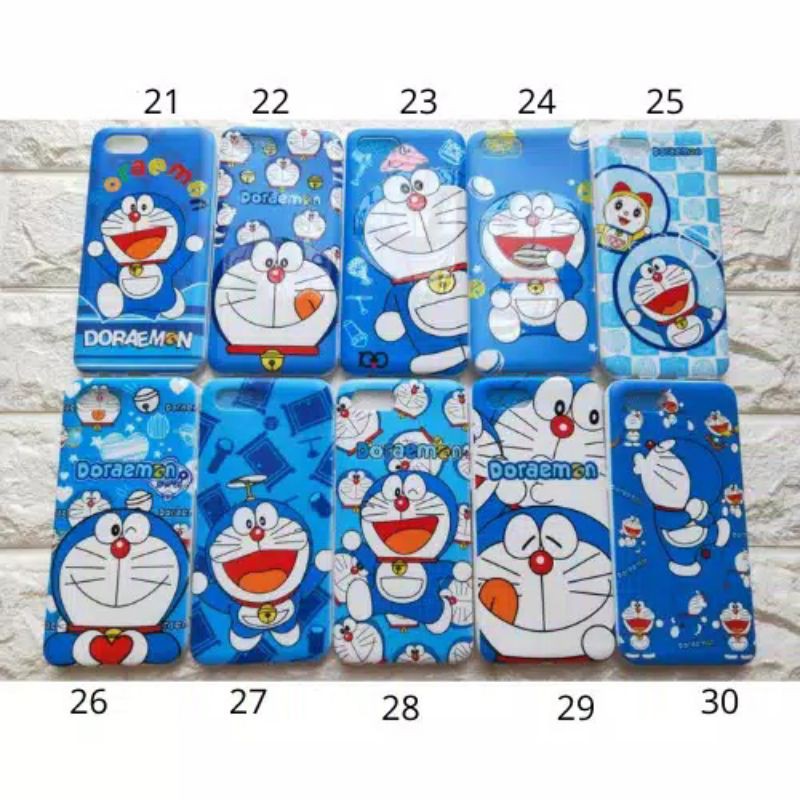 softcase motif karakter DORAEMON FULL casing type hp VIVO Y1S/Y20/Y20i/Y90/Y91/Y93 REDMI Y1/2S/3S