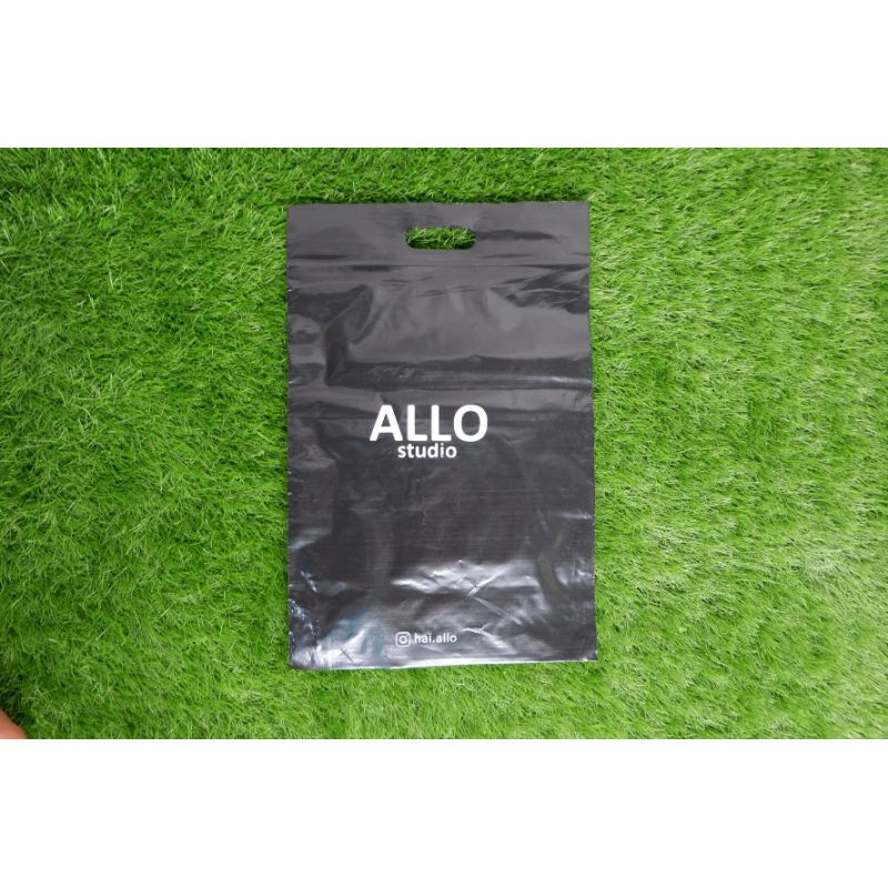 PLASTIK SABLON PLASTIK ZIPLOCK KLIP Ukuran 30*38+7cm ( Putih, bening &amp; hitam ) polos &amp; Sablon Min 100pcs