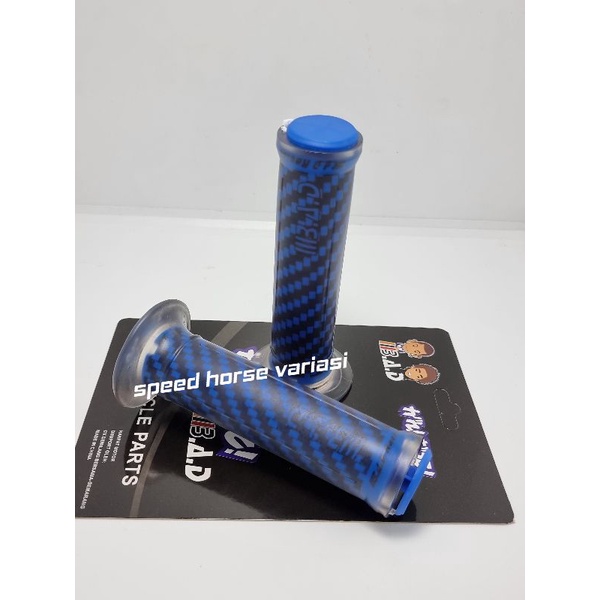 H0008] handgrip  karbon / grip carbon IBAD  + tutup termurah