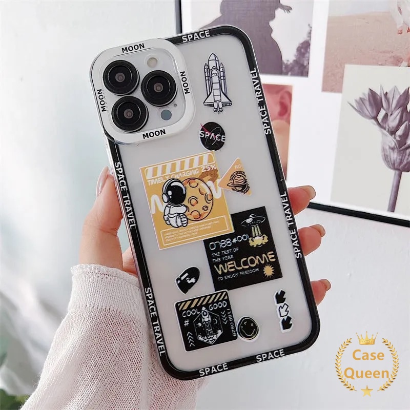 Soft Case Motif NASA Untuk Xiaomi Redmi 9T 9C NFC 10A 10C 9C 9 10 9C 9 10 9A Redmi Note 10 8 9s 10 11 11s 9 Pro Max Mi POCO M3 X3 Pro M4 X3 Pro Cover Penutup Mesin Cuci