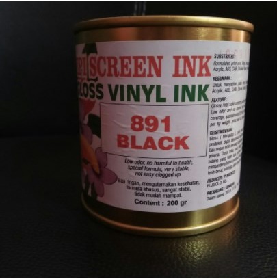 

Cat PVC / Vinyl Epi Screen Ink (OIL BASE) - Sablon/Dikuas 200 Gr