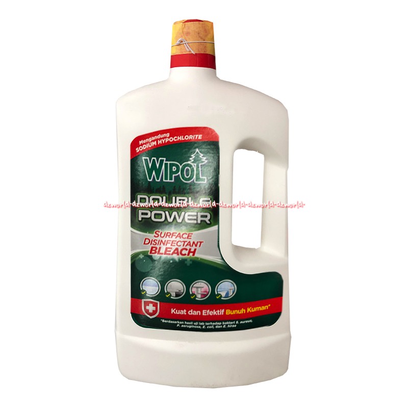 Wipol Double Power Surface Disinfectant Bleach 900ml Pembersih Lantai Anti Kuman Disinfektan Wippol