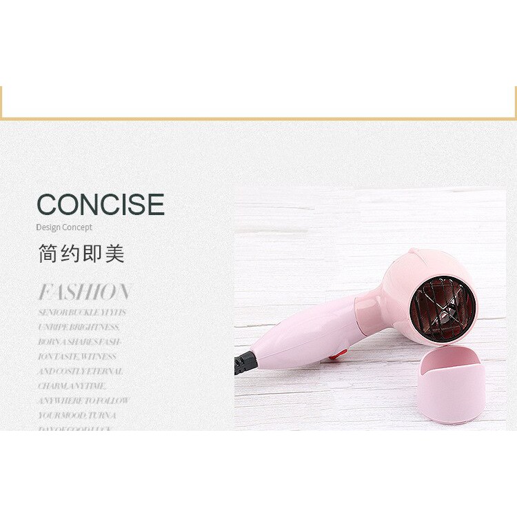 MINI HAIRDRYER PORTABLE 200W 500W TRAVEL HAIR DRYER COMPACT BLOWER FOLDABLE