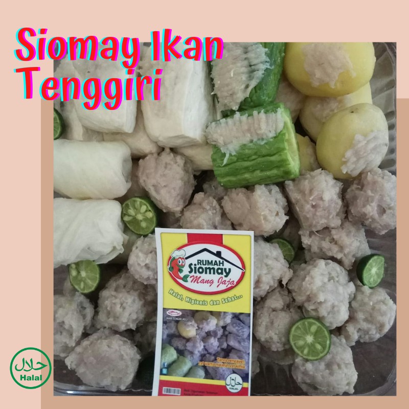 

Siomay Somay Somai Ikan Tengiri Komplit Paket Family isi 30 pcs