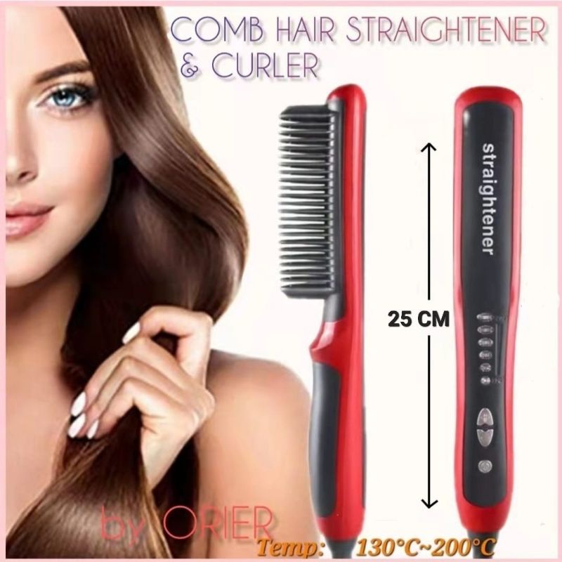 CATOKAN RAMBUT SISIR HQT/ASL908 FAST HAIR  Straightener/Pelurus Rambut