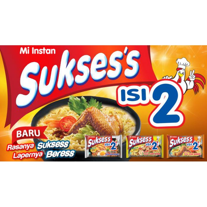 

MIE INSTAN SUKSES'S KUAH ISI 2 MURAH