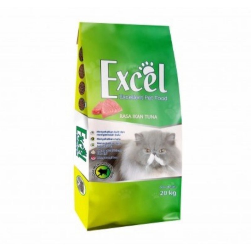 Grab/Gojek makanan kucing Excel donat 20 kg