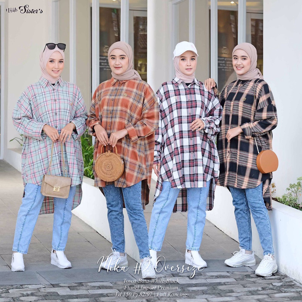 Mika #2 Oversize Blouse By Hijab Sisters