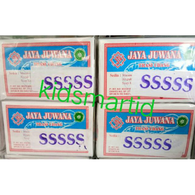 

TERASI / Terasi UDANG SSSSS Jaya Juwana nett 100gr