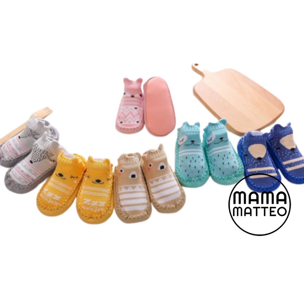 Prewalker Kaos Kaki Sepatu Bayi / Baby Socks Shoes Pre walker / Anti Slip 13cm