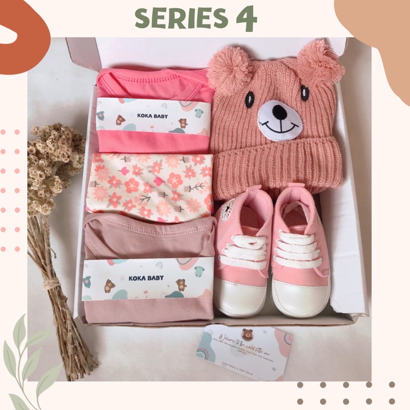 KOKA HAMPERS BAYI KADO LAHIRAN BABY GIFT SERIES 4