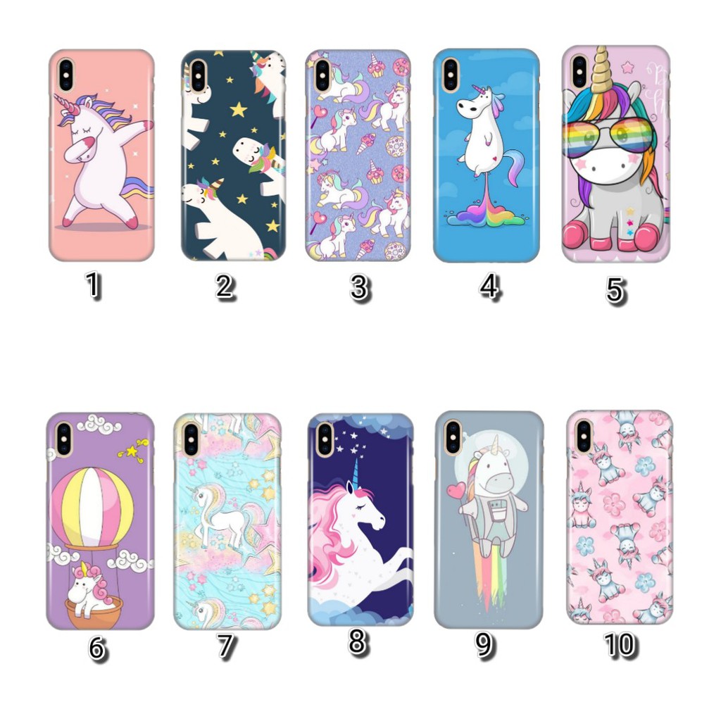 CUSTOM CASE 3D KUDA PONI EDISI 1  Asus max pro m1, vivo y17, vivo y95, samsung j2 prime, oppo a37, i