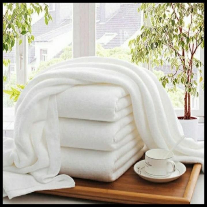 Handuk Hotel Putih Tebal