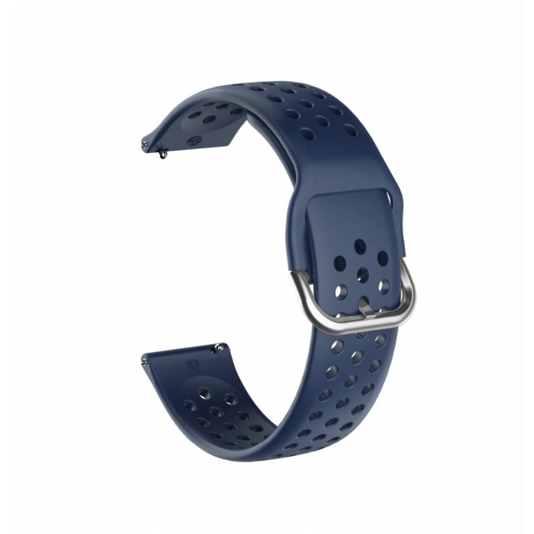 R33 Strap Samsung Galaxy Watch 5 40mm 44mm Pro 45mm - Tali Jam 20mm Silikon Lubang Lubang Untuk Olahraga