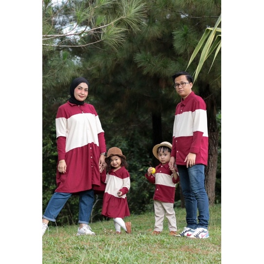 ADRIES Series Family MOM and DAD / Baju Couple Keluarga