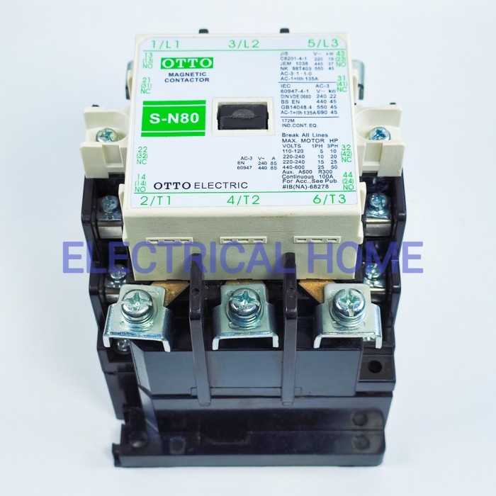 MAGNETIC CONTACTOR SN-80 220VAC