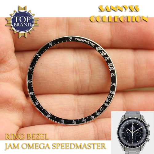 RING BEZEL JAM TANGAN OMEGA SPEEDMASTER 38 MM KUALITAS PREMIUM