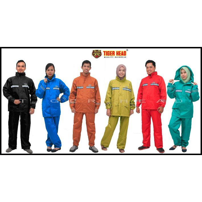 JAS HUJAN SETELAN METRO 68300 TIGER HEAD TASLAN BUKAN AXIO ASV - BIRU