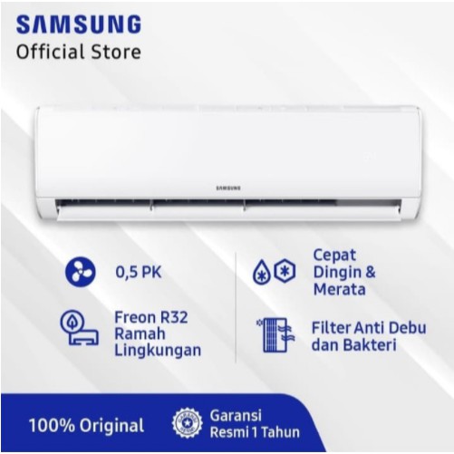 Samsung AC 1/2 PK Standard 0,5 PK AR05BGHQASINSE 0,5PK 05BGH GARANSI