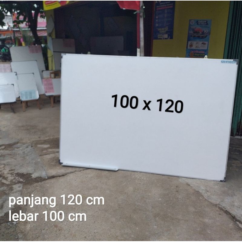 

papan tulis Whiteboard 100 x 120