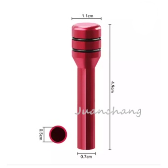 1 / 2 / 4PCS Knob Kunci Pintu Mobil GM Bahan Aluminum Alloy
