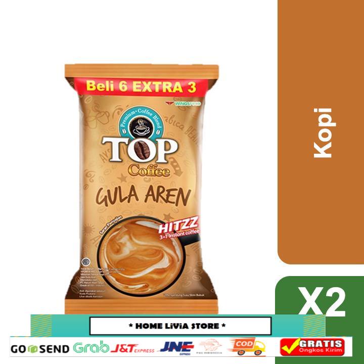 

Kopi Top Gula Aren Pouch 6+3 (Isi 6 pcs Extra 3 pcs) x 2 pcs