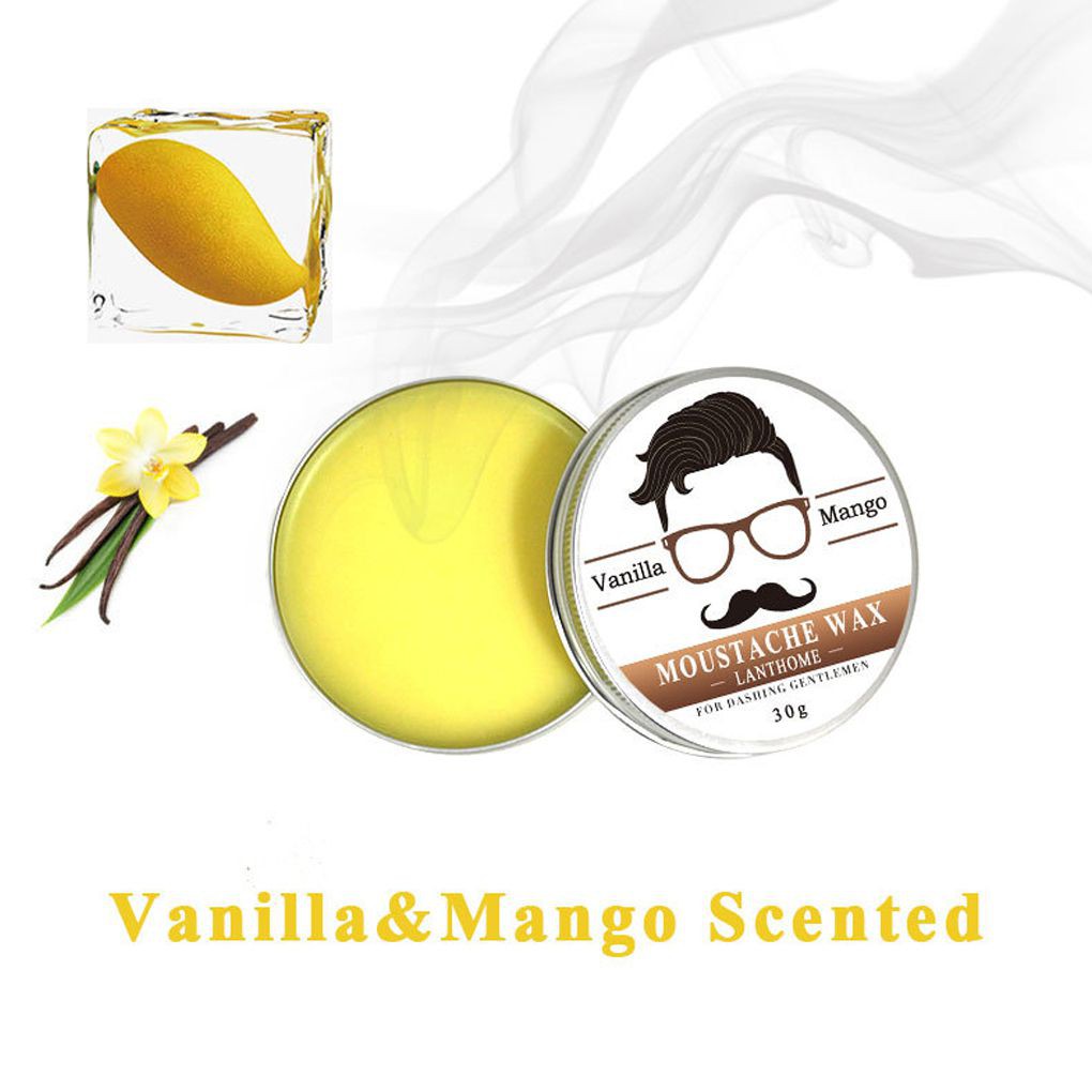 Men Beard Paste Cream Maintaince Natural Organic Balm Wax Oil
