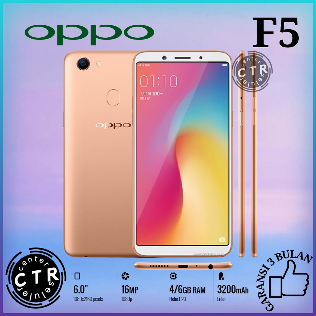 hp murah oppo f5  4gb rom 64gb